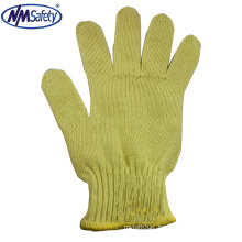 NMSAFETY 7 gauge aramid fibers work gloves/work glove en388 4343